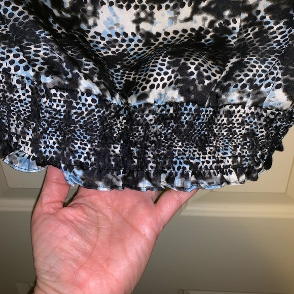 A.n.a animal print blouse - Picture 3 of 3